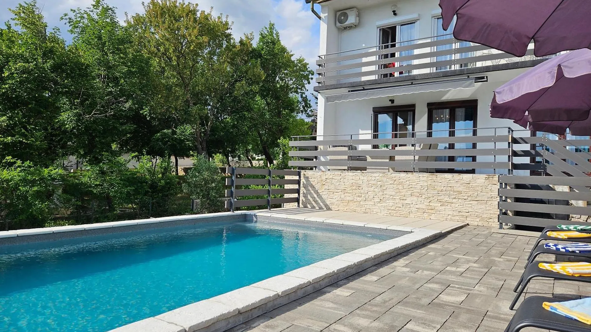 Apartment Luxury Villa Natali Pool And Sea View - Happy Rentals Smrika Croatia